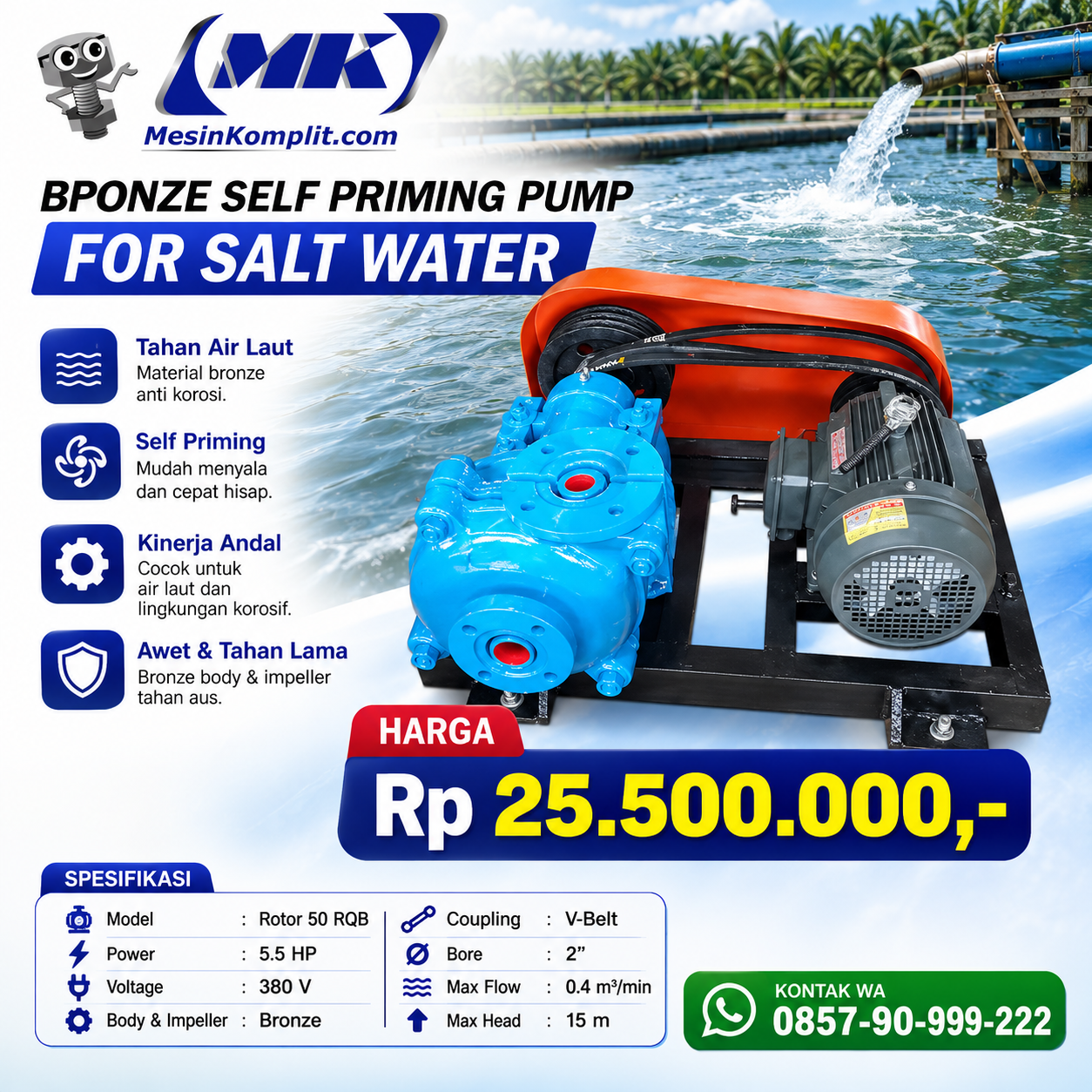 Pompa Self Priming Air As...